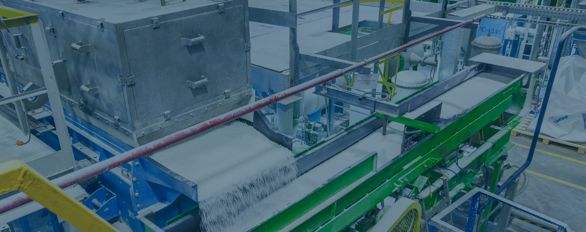 Illustration: Production equipment for manufacturing synthetic plastics