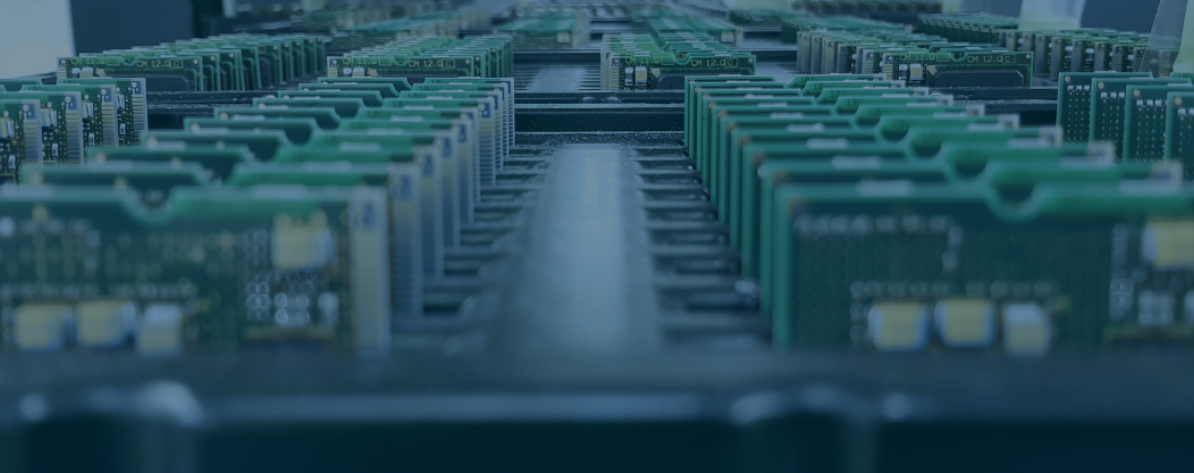 Chips on an automated semiconductor production line as part of an integrated manufacturing system